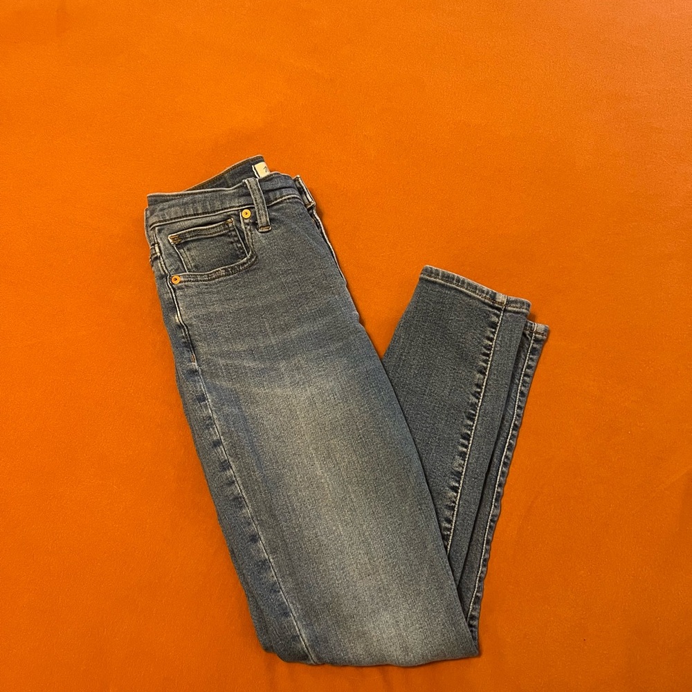 Madewell Women's Skinny Jeans in Classic Blue